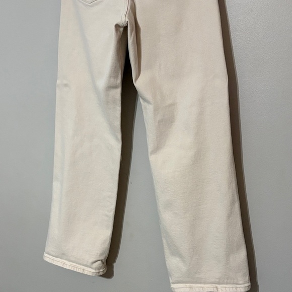 Wild Fable Beige Distressed Straight Leg Jeans - Picture 10 of 12